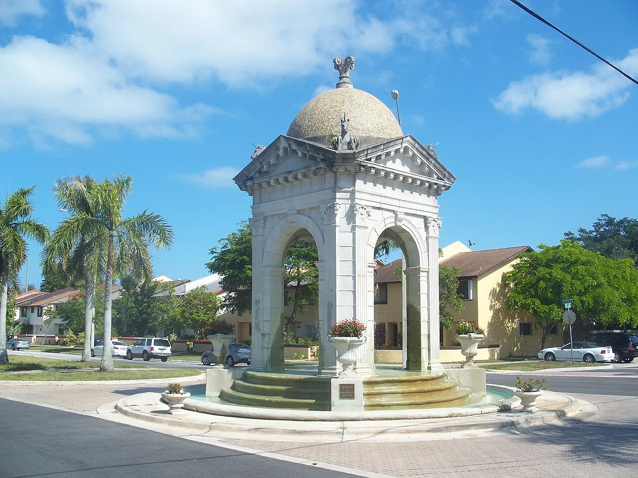 Fulford-by-the-Sea Entrance, in the municipality of North Miami Beach.